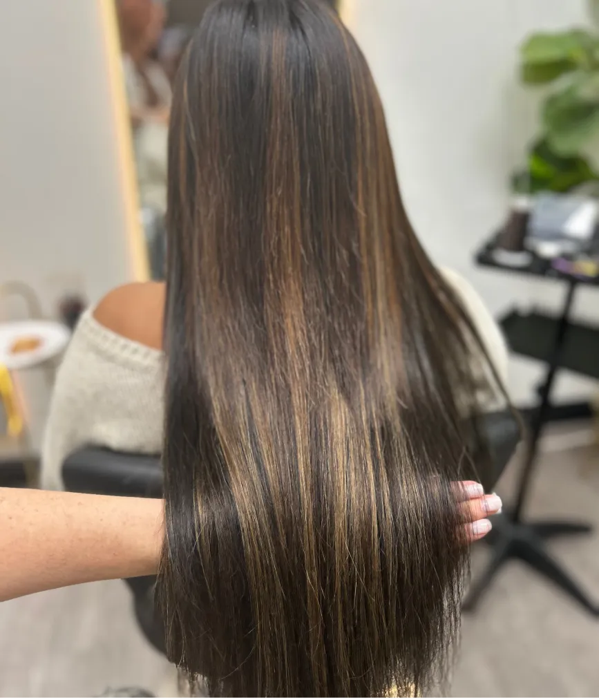 Custom Color Hair Extension Services Home Page